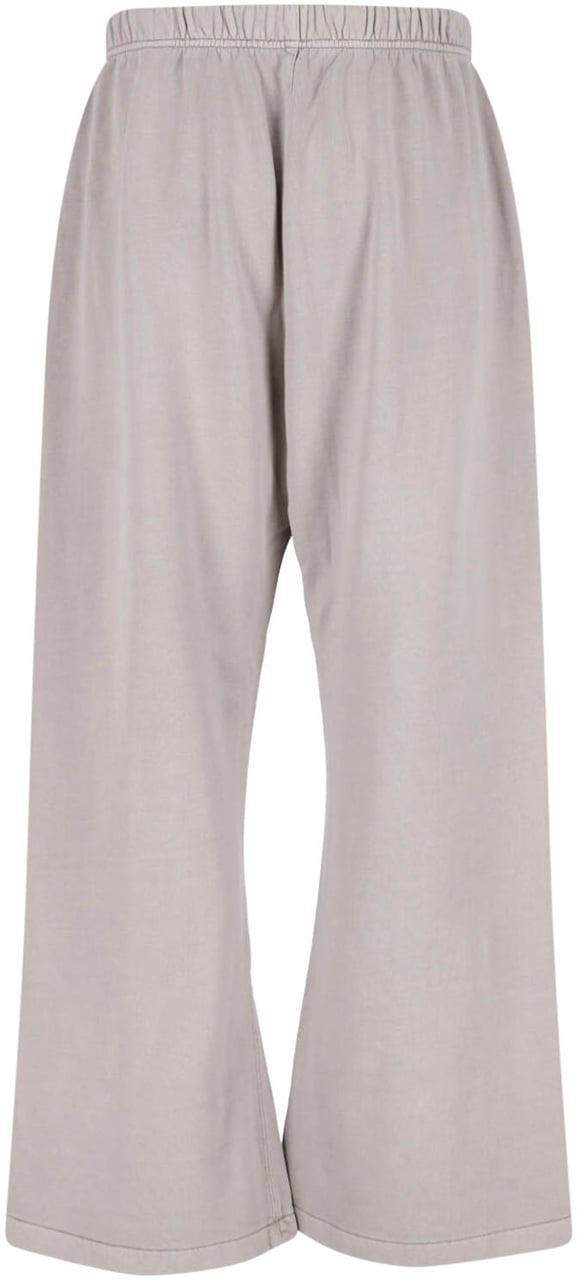 Fear of God Beige Relaxed Wide-Leg Logo Trousers Neutraal