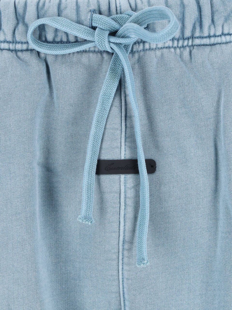 Fear of God Beige Relaxed Wide-Leg Tonal Embroidered Trousers Blauw