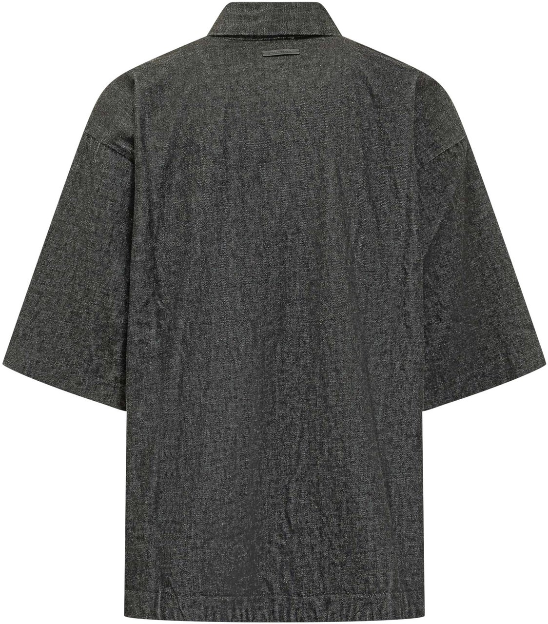 Fear of God Full Zip Work Shirt Donkergrijs