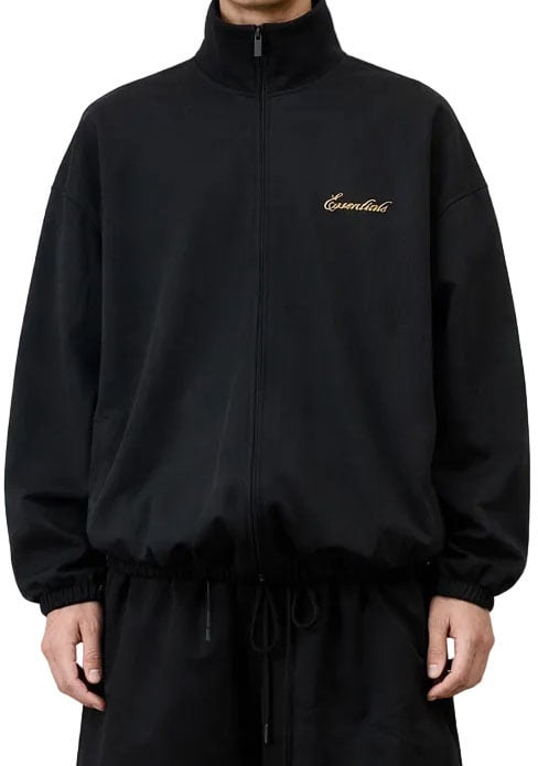 Fear of God SIGNATURE FULL ZIP TRACK JACKET VINTAGE BLACK Divers