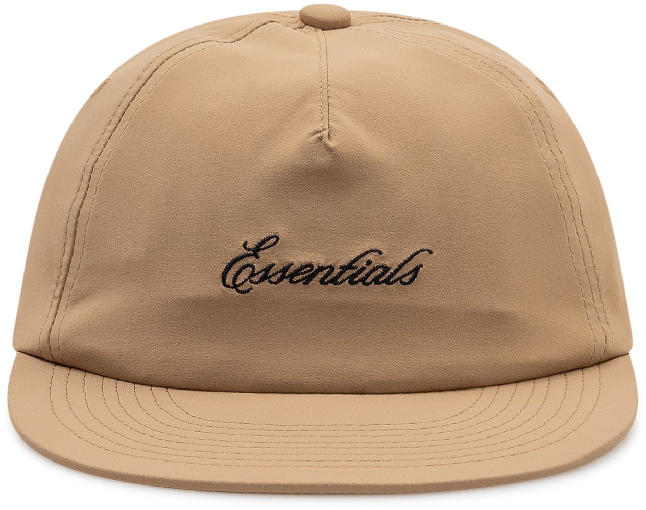 Fear of God Cappello 5 Pannelli con Visiera e Logo Ricamato Beige