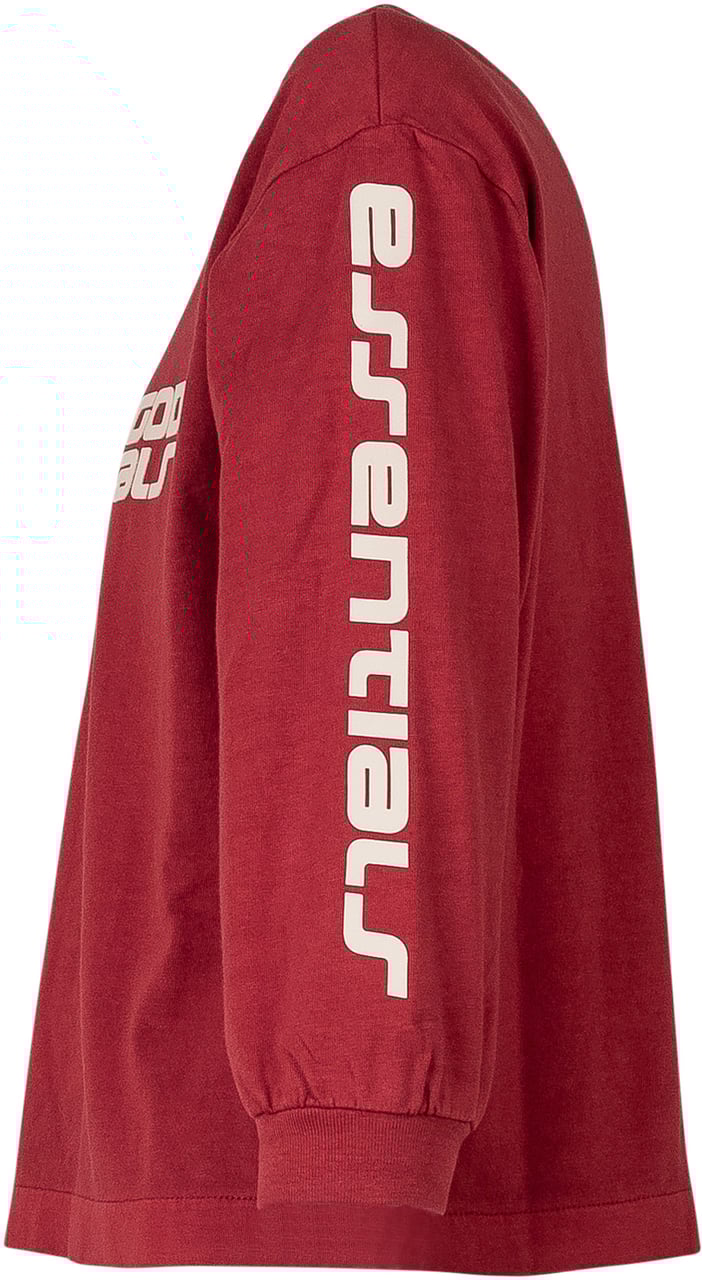 Fear of God T-Shirt Manica Lunga Maroon