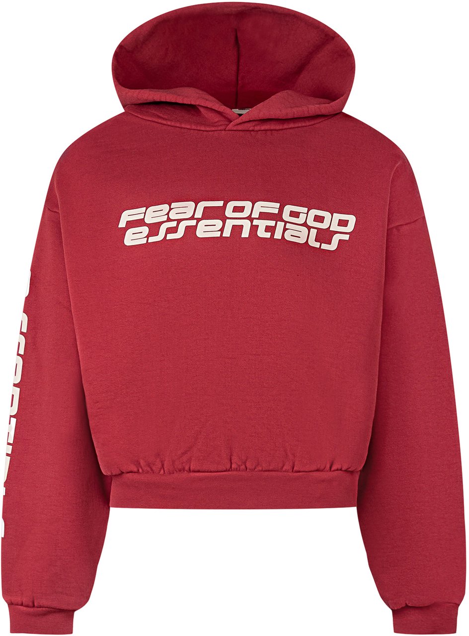 Fear of God Felpa Con Cappuccio Maroon