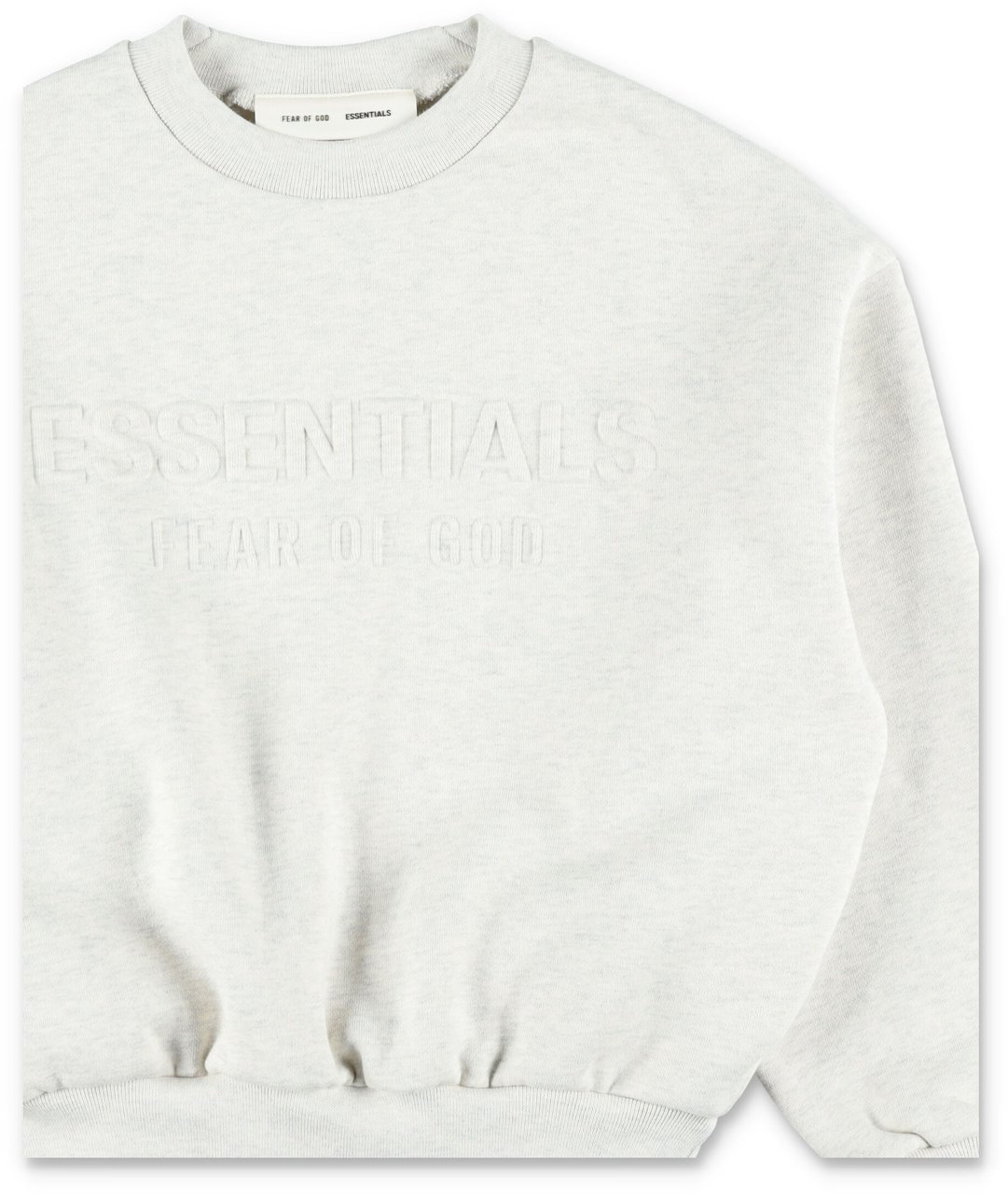 Fear of God Kids Classic Fleece Oatmeal Heather Lichtgrijs
