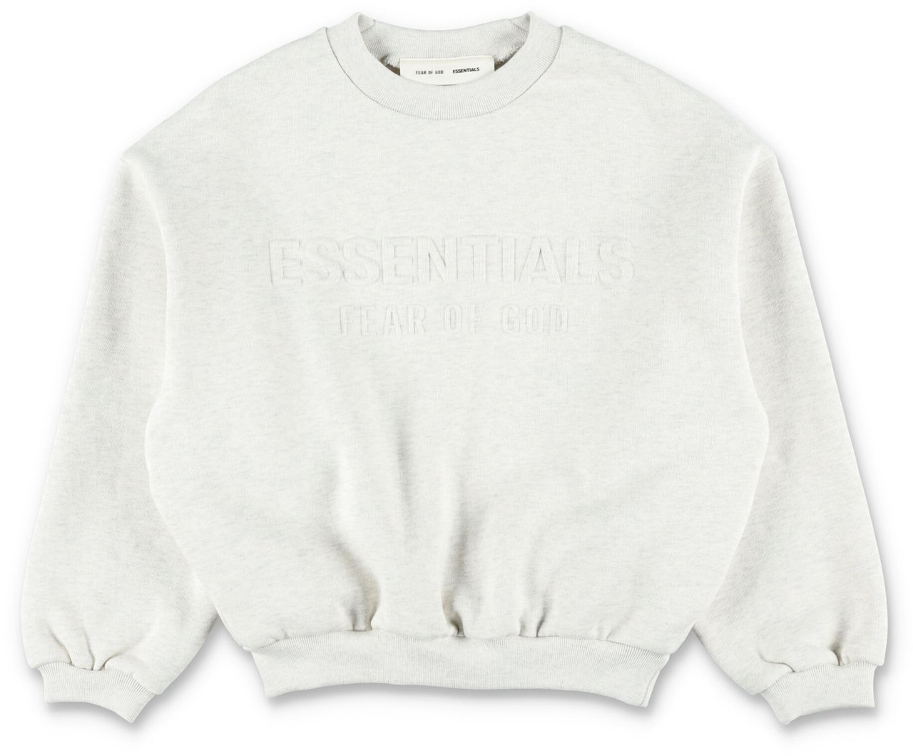 Fear of God Kids Classic Fleece Oatmeal Heather Lichtgrijs