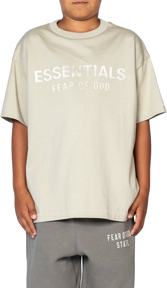 Fear of God KID'S CLASSIC CREWNECK TEE ABBEY STONE Taupe