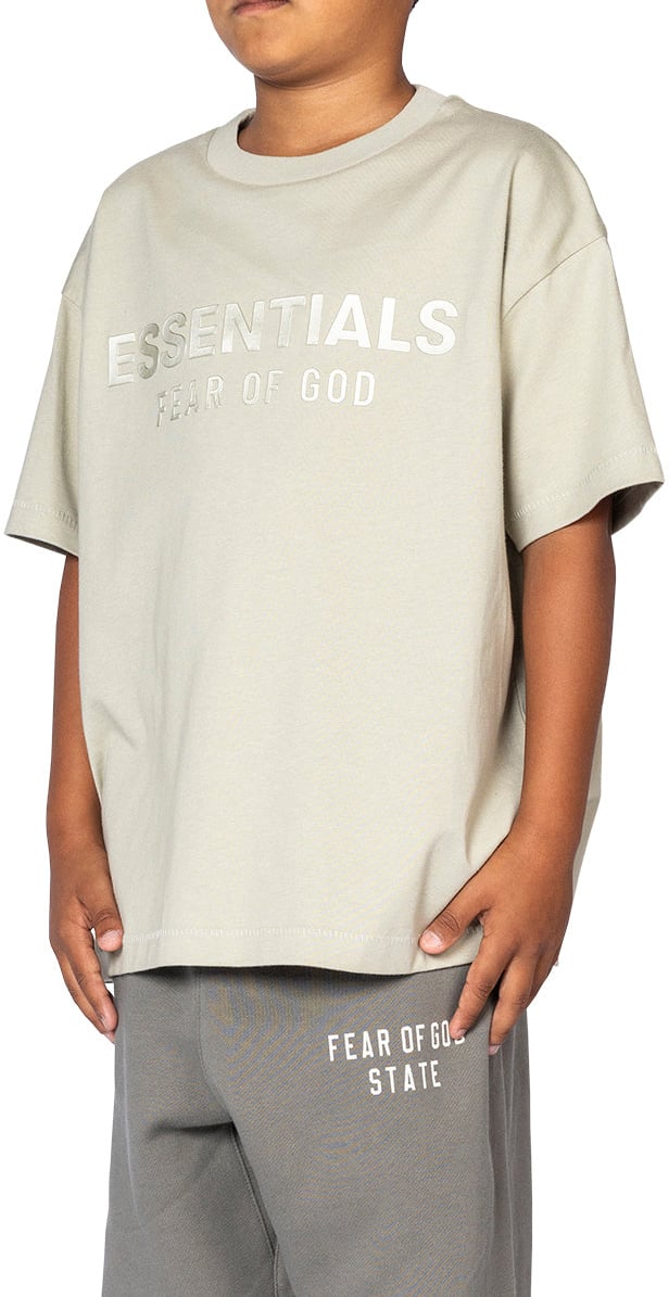 Fear of God KID'S CLASSIC CREWNECK TEE ABBEY STONE Taupe
