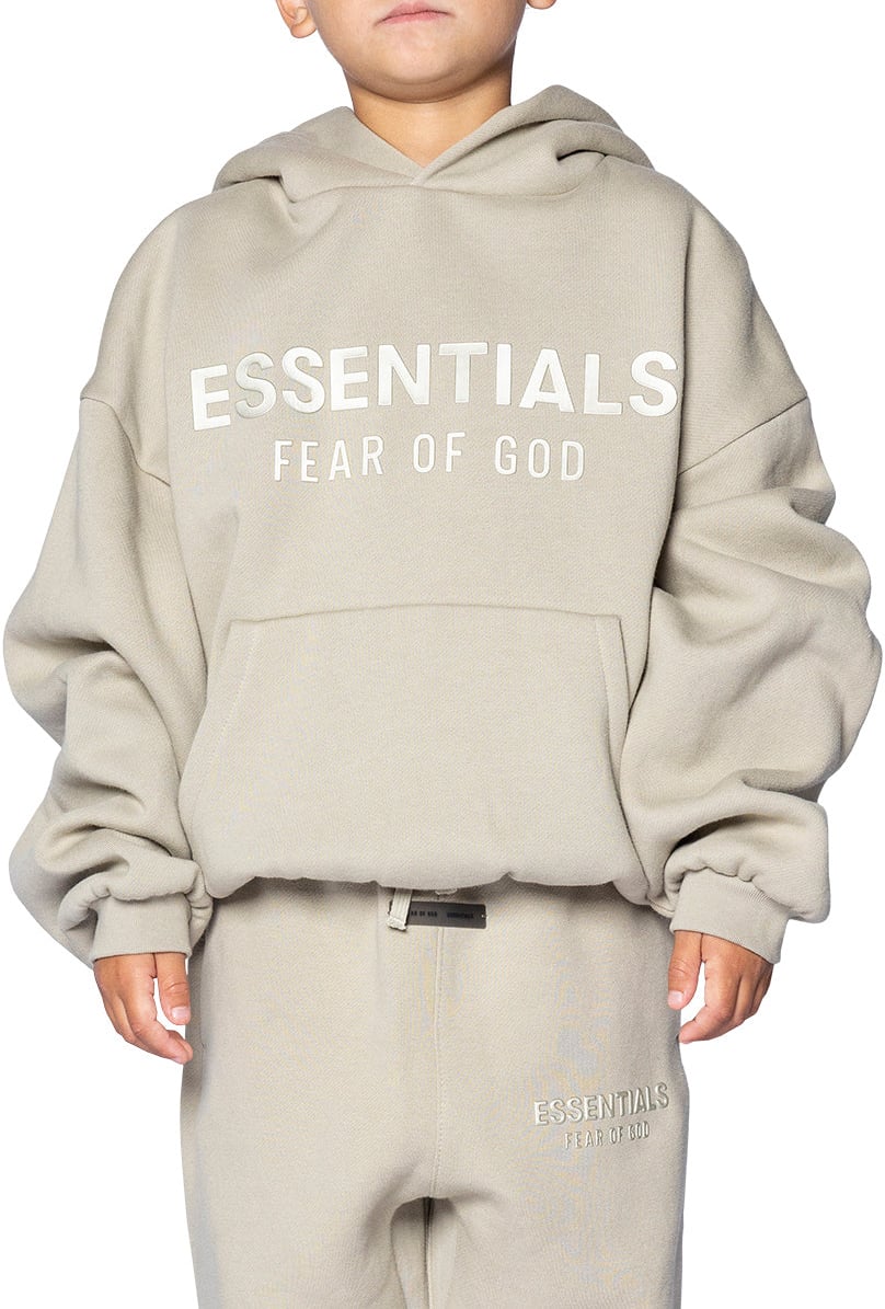 Fear of God KID'S FLEECE HOODIE ABBEY STONE Taupe