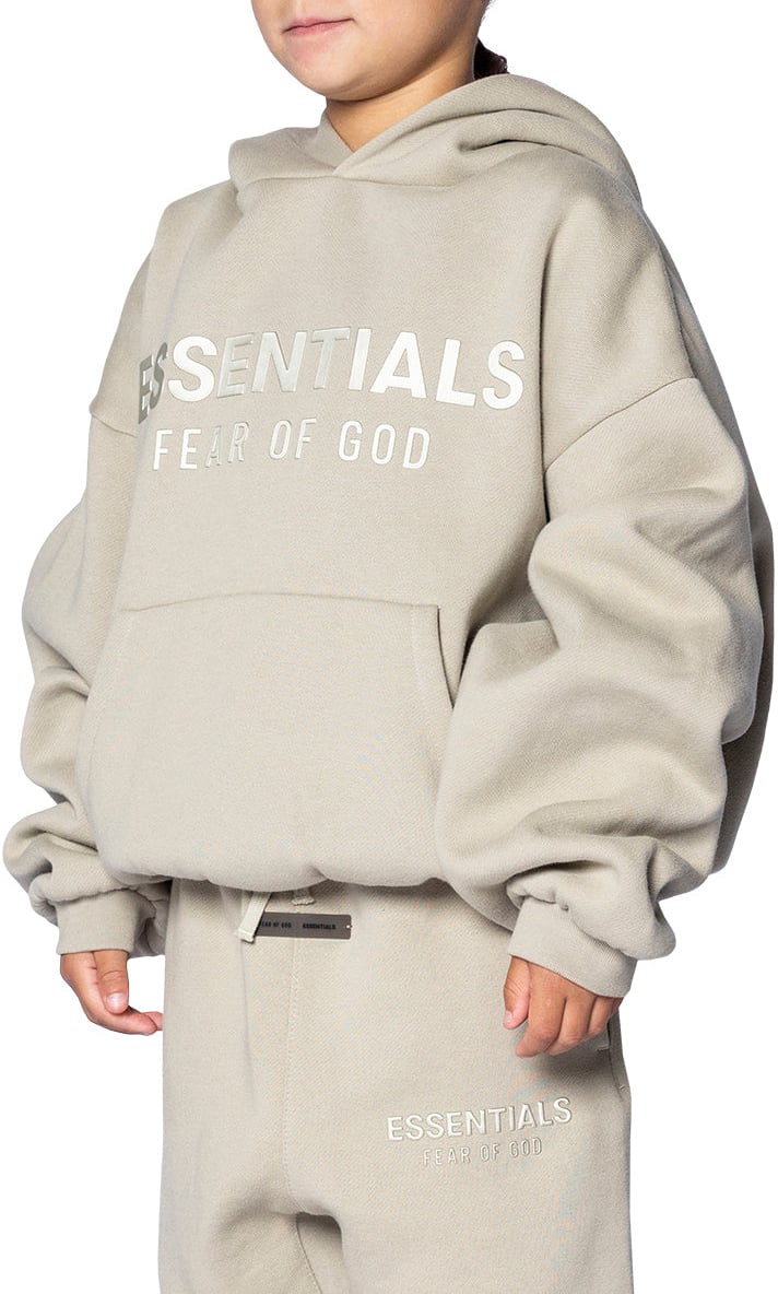 Fear of God KID'S FLEECE HOODIE ABBEY STONE Taupe