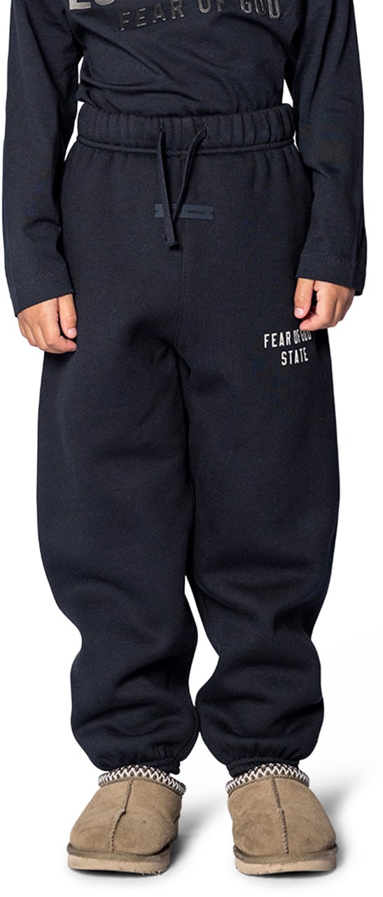 Fear of God KID'S CLASSIC FLEECE SWEATPANTS JET BLACK Zwart