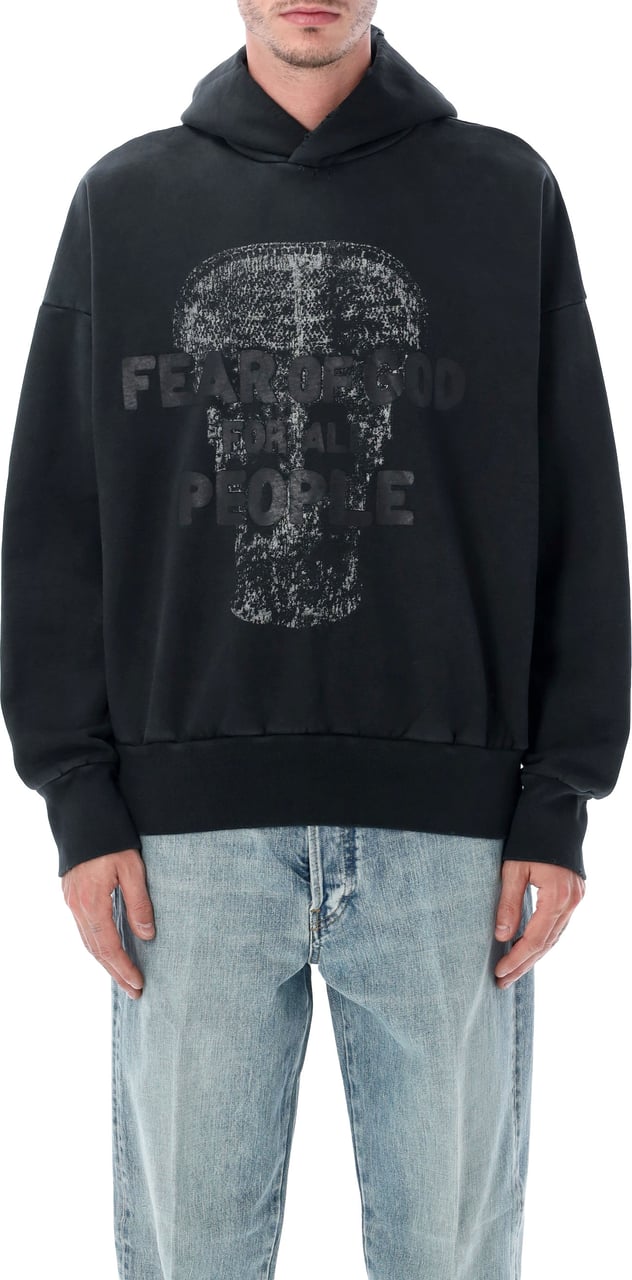 Fear of God Fear God Les Panthers Cotton Hoodie Zwart