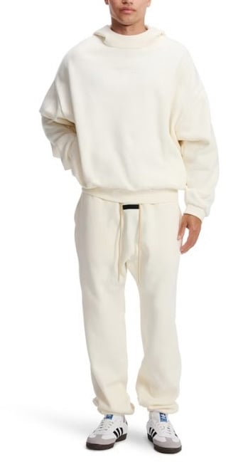 Fear of God Hoodie Fear of God Essentials Cloud Dancer Wit