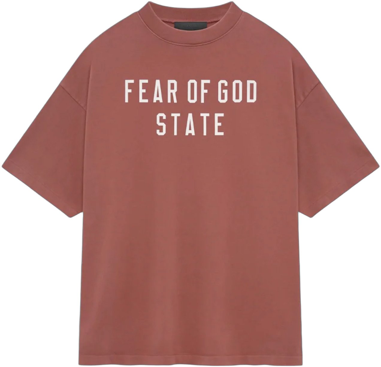 Fear of God Fear of God Crewneck T-Shirt 125BT242006F Crimson Divers