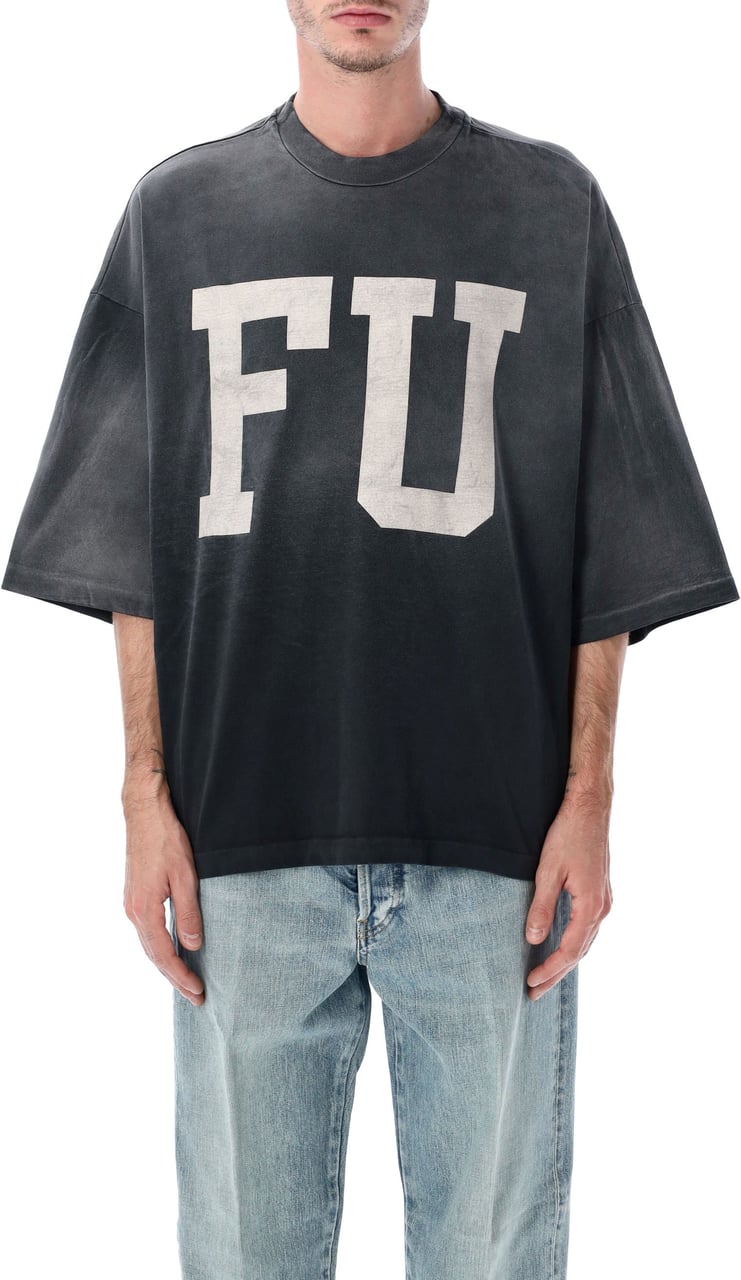 Fear of God Relaxed Fu Educate Tee Nero Zwart
