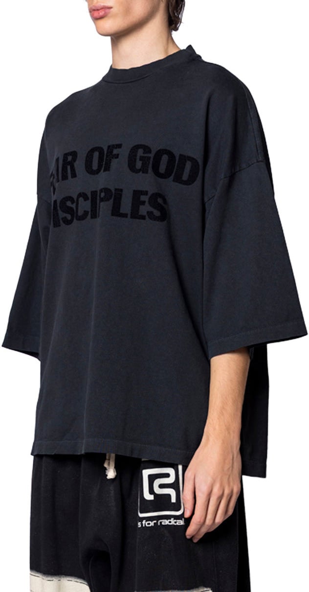 Fear of God RELAXED "POWER 25" TEE BLACK Zwart