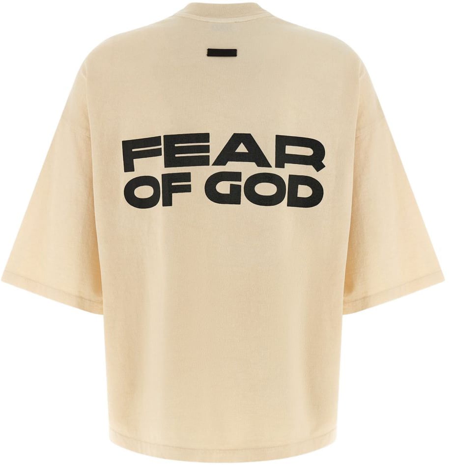 Fear of God T-Shirts And Polos Beige Beige