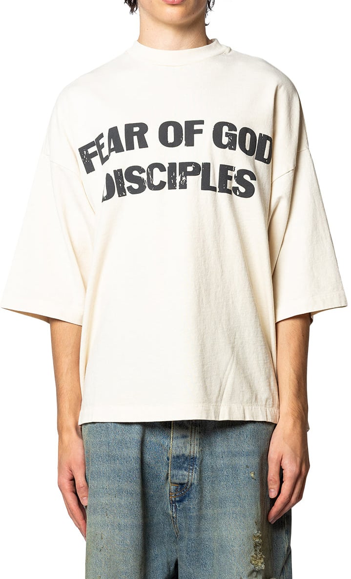 Fear of God RELAXED "DISCIPLE" TEE OAT Wit