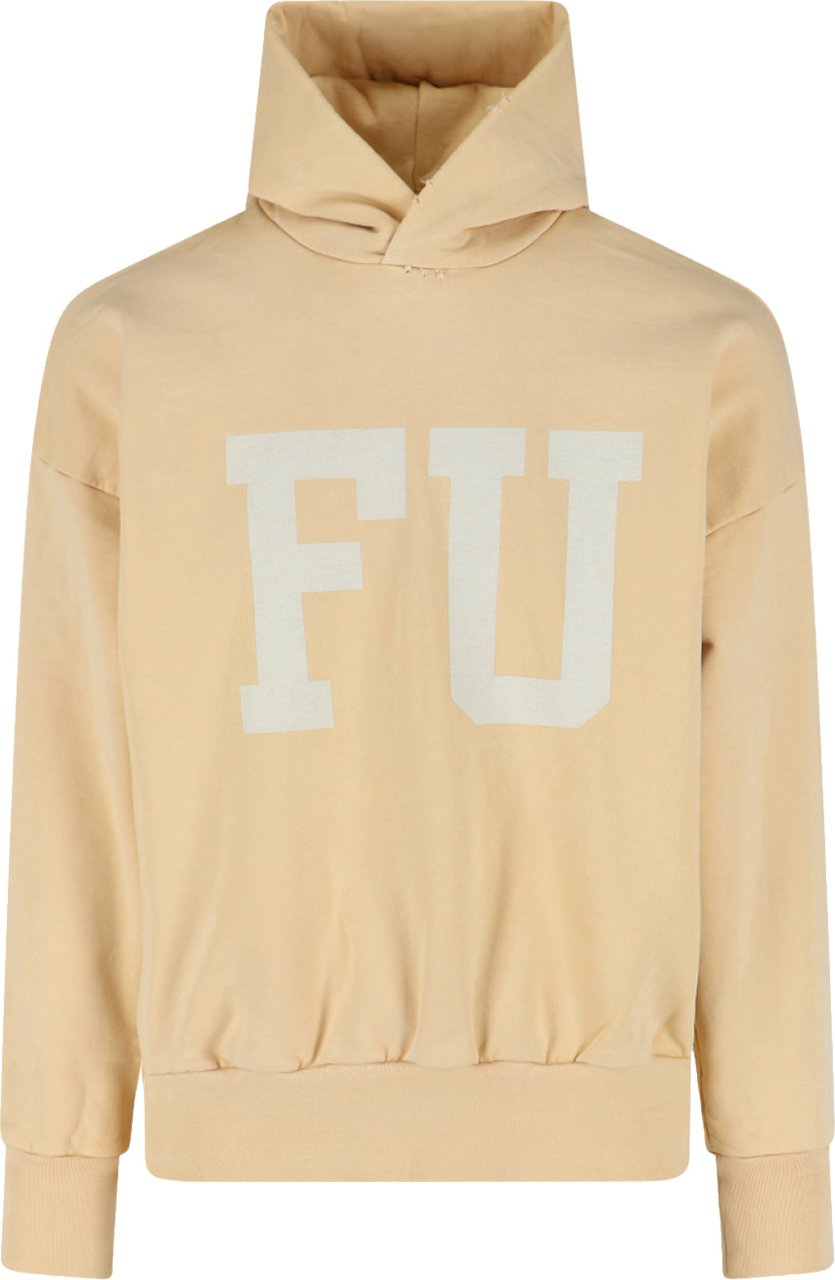 Fear of God "Educate The Young" Hoodie, Yellow Cotton Geel