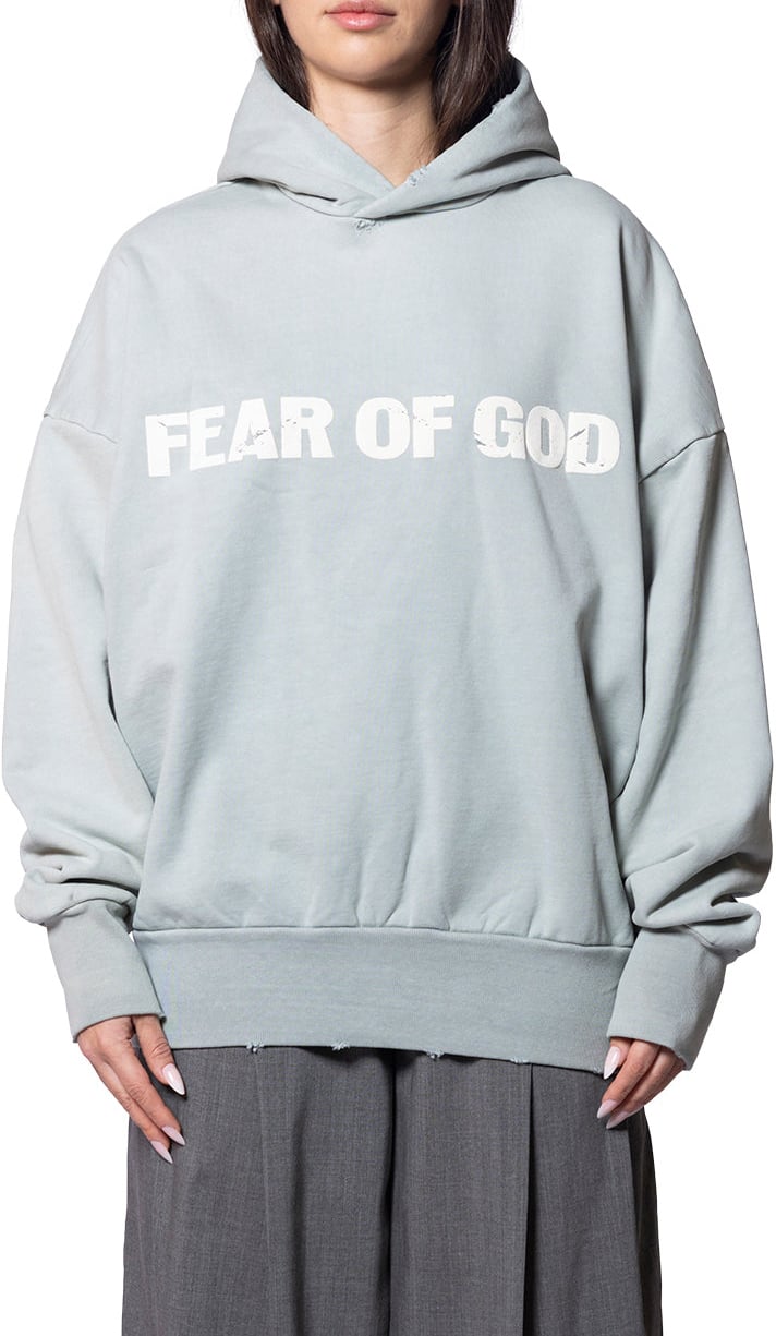 Fear of God HEAVEN HOODIE FLINT Lichtblauw