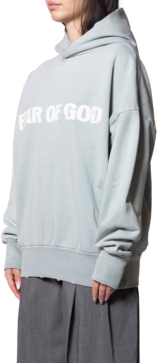 Fear of God HEAVEN HOODIE FLINT Lichtblauw
