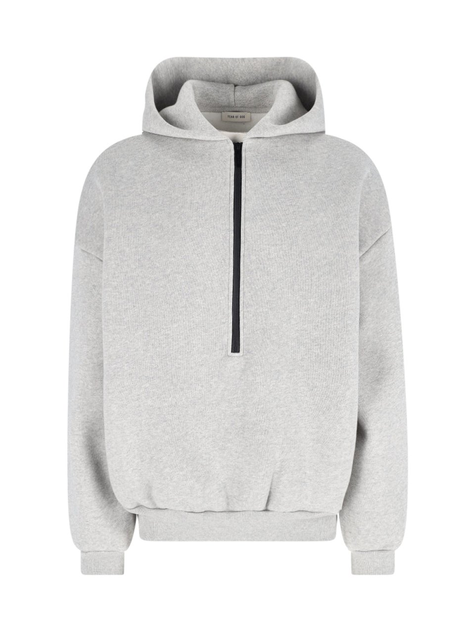 Fear of God Hooded Zip Sweatshirt – Grey Neutraal