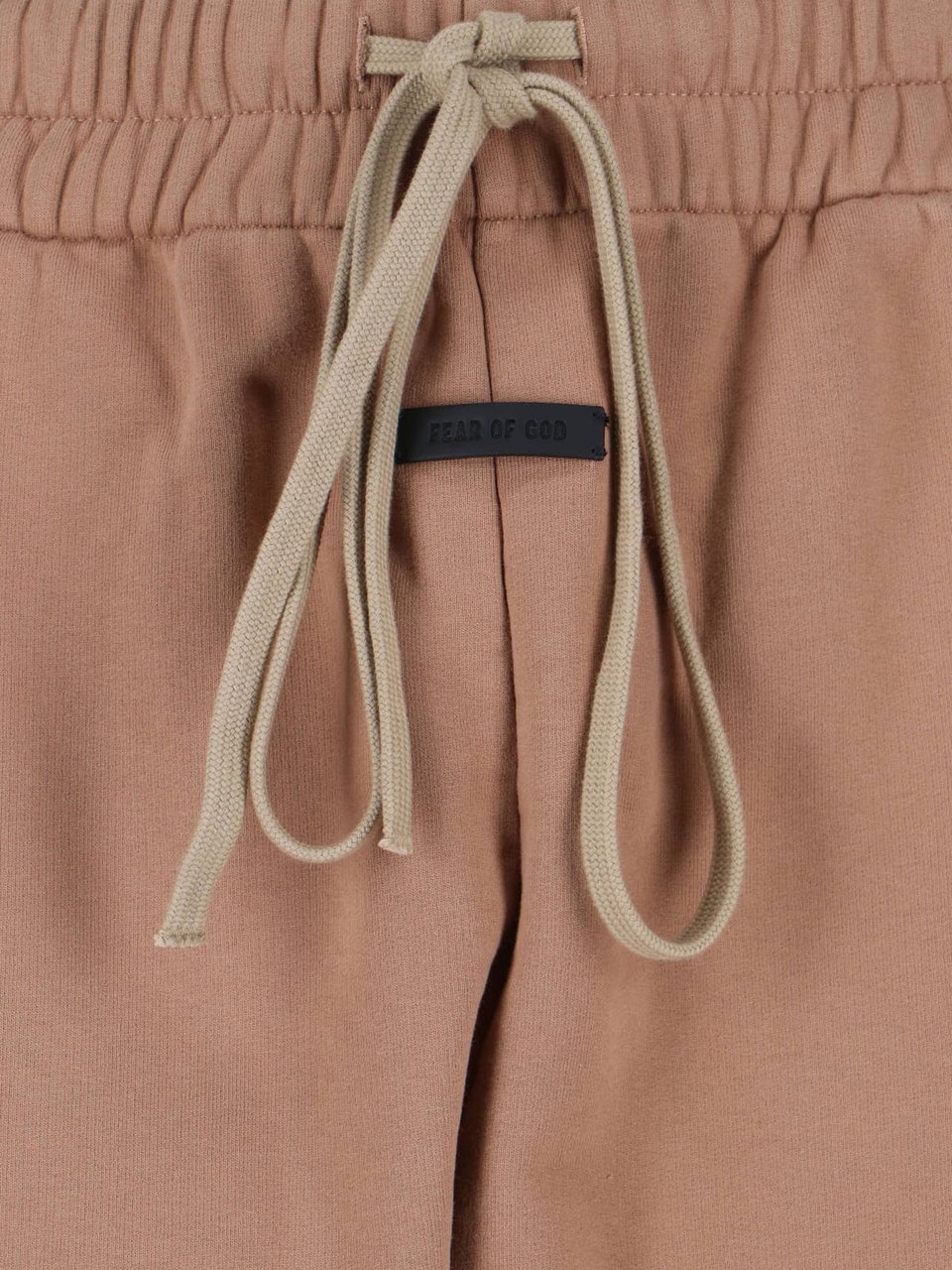 Fear of God Beige Cotton, Elastic Mid-Rise Sweatpants Neutraal