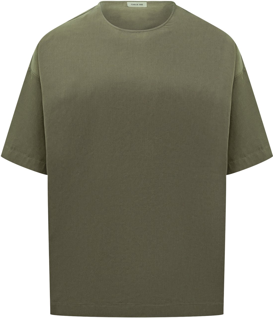 Fear of God T-shirt Fear of God Woven Verde Grijs