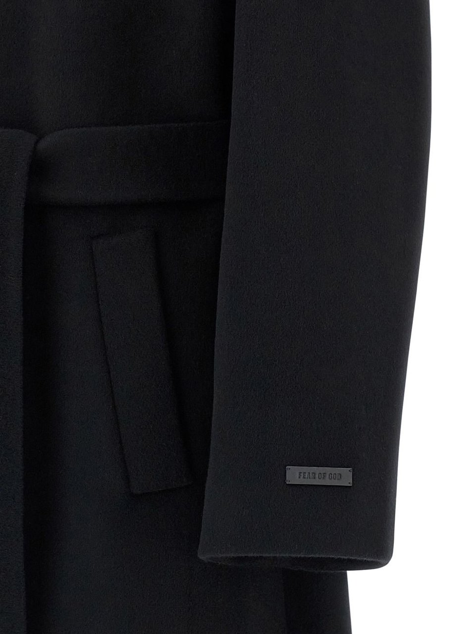 Fear of God Coats Black Zwart
