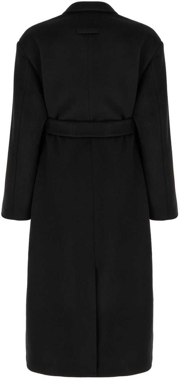 Fear of God Fear Of God Black wool coat Zwart