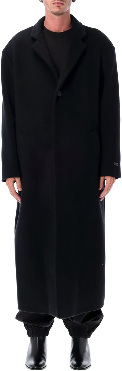 Fear of God Relaxed Coat Nero Zwart