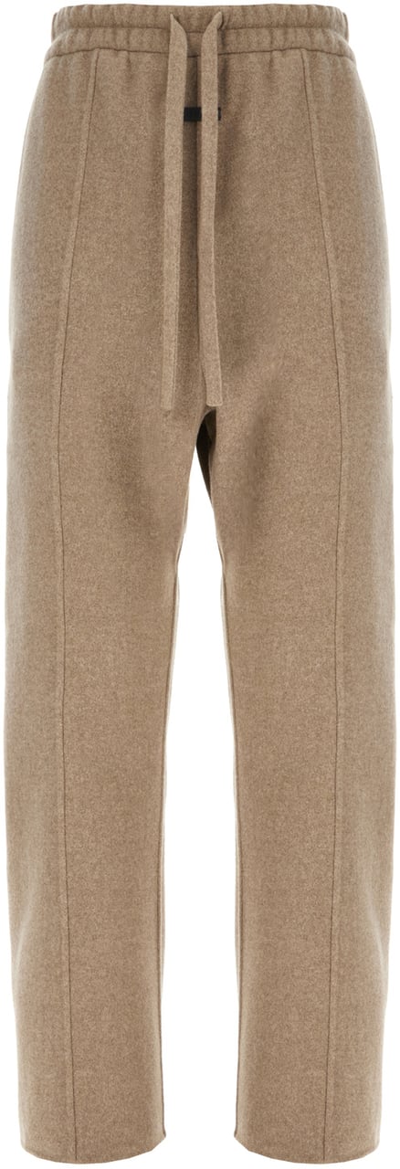 Fear of God Fear Of God Cappuccino wool blend pants Bruin