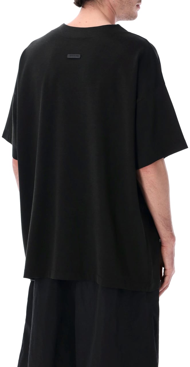 Fear of God Tshirt Basic Nero Zwart