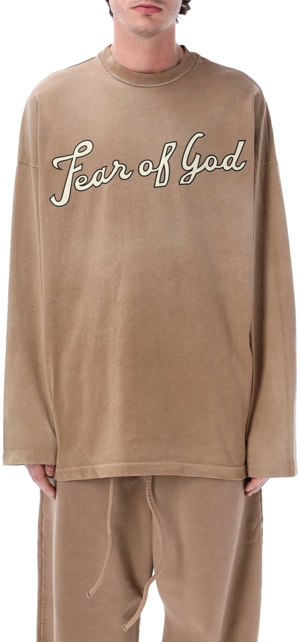 Fear of God Tshirt Ls Fg9 Dune Pearl Beige