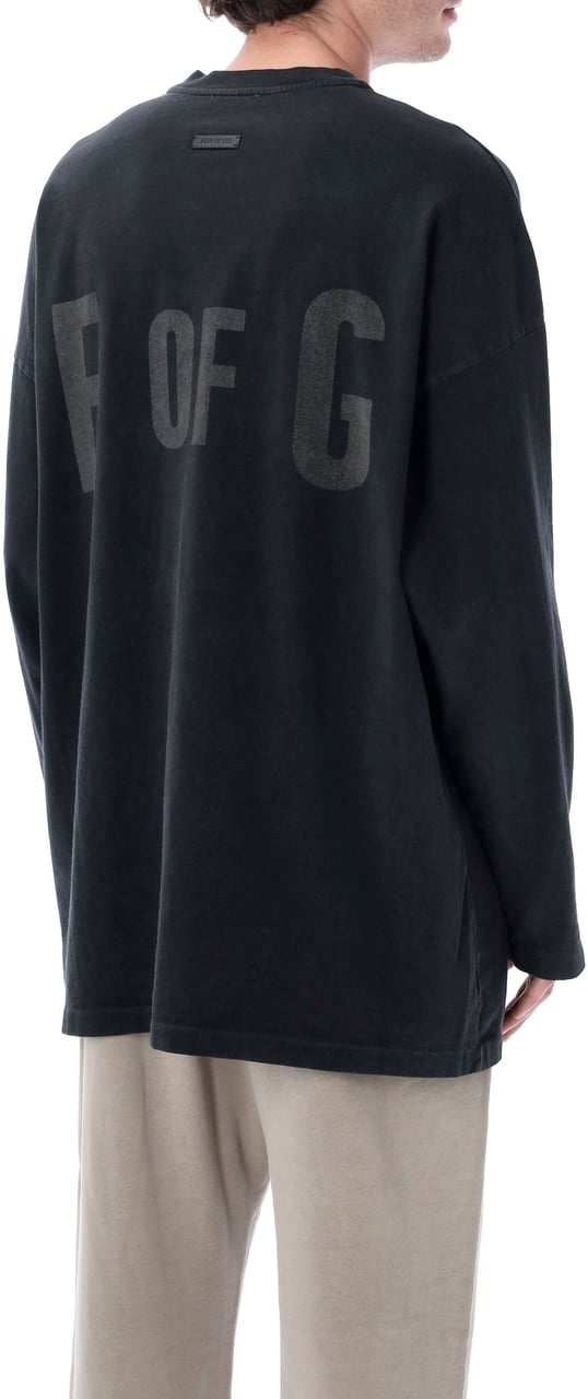 Fear of God Tshirt Fog Ls Nero Zwart