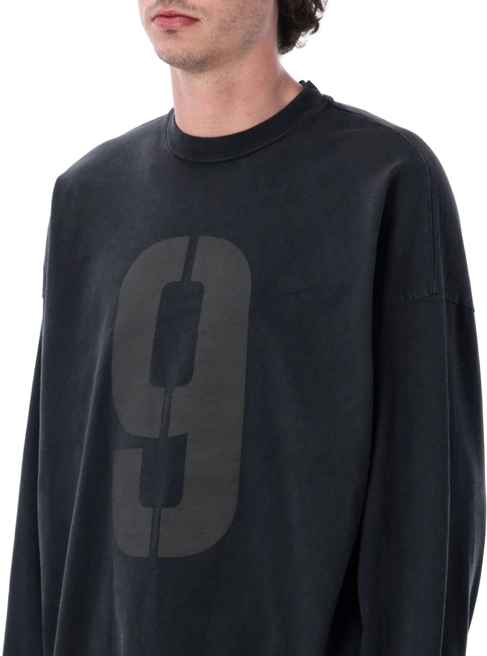 Fear of God Tshirt 9 Baseball Ls Tee Nero Zwart