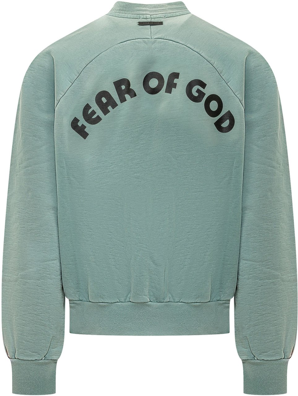 Fear of God Felpa con Stampa Lettering Lime