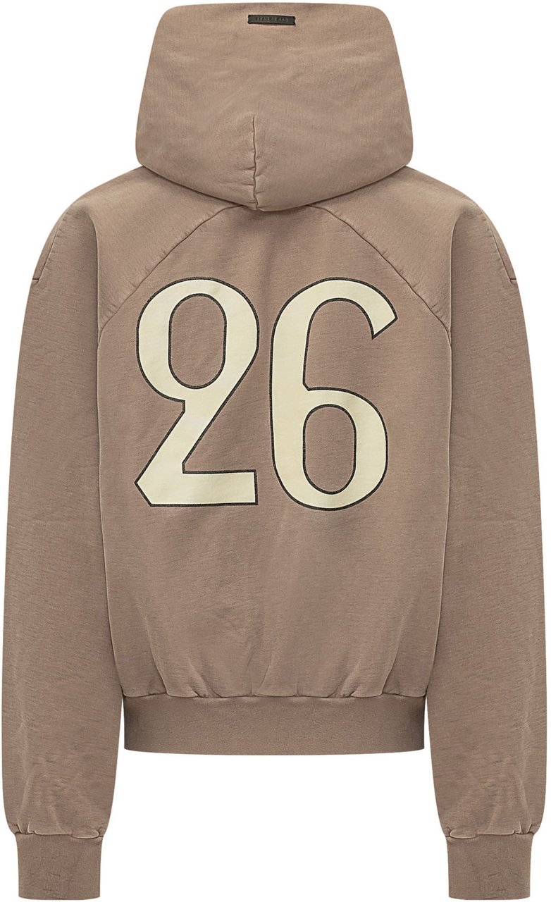Fear of God Felpa con Cappuccio 26 Taupe