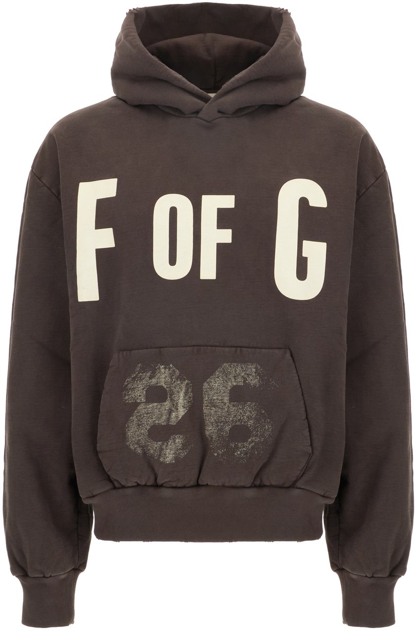 Fear Of God Dark brown cotton sweatshirt Bruin