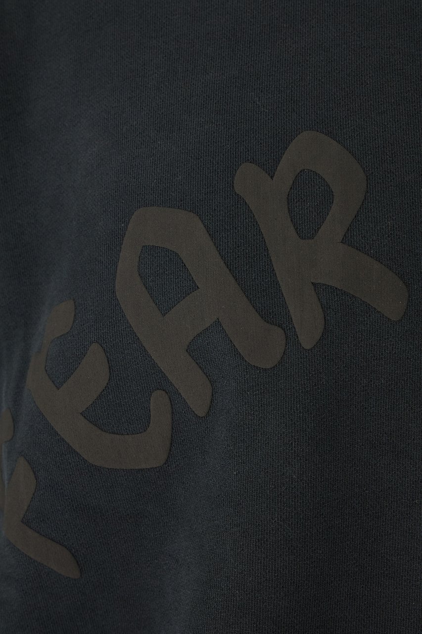Fear Of God Charcoal cotton t-shirt Zwart