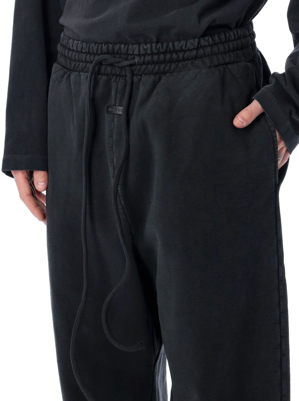 Fear of God Wide Leg Jogging Nero Zwart