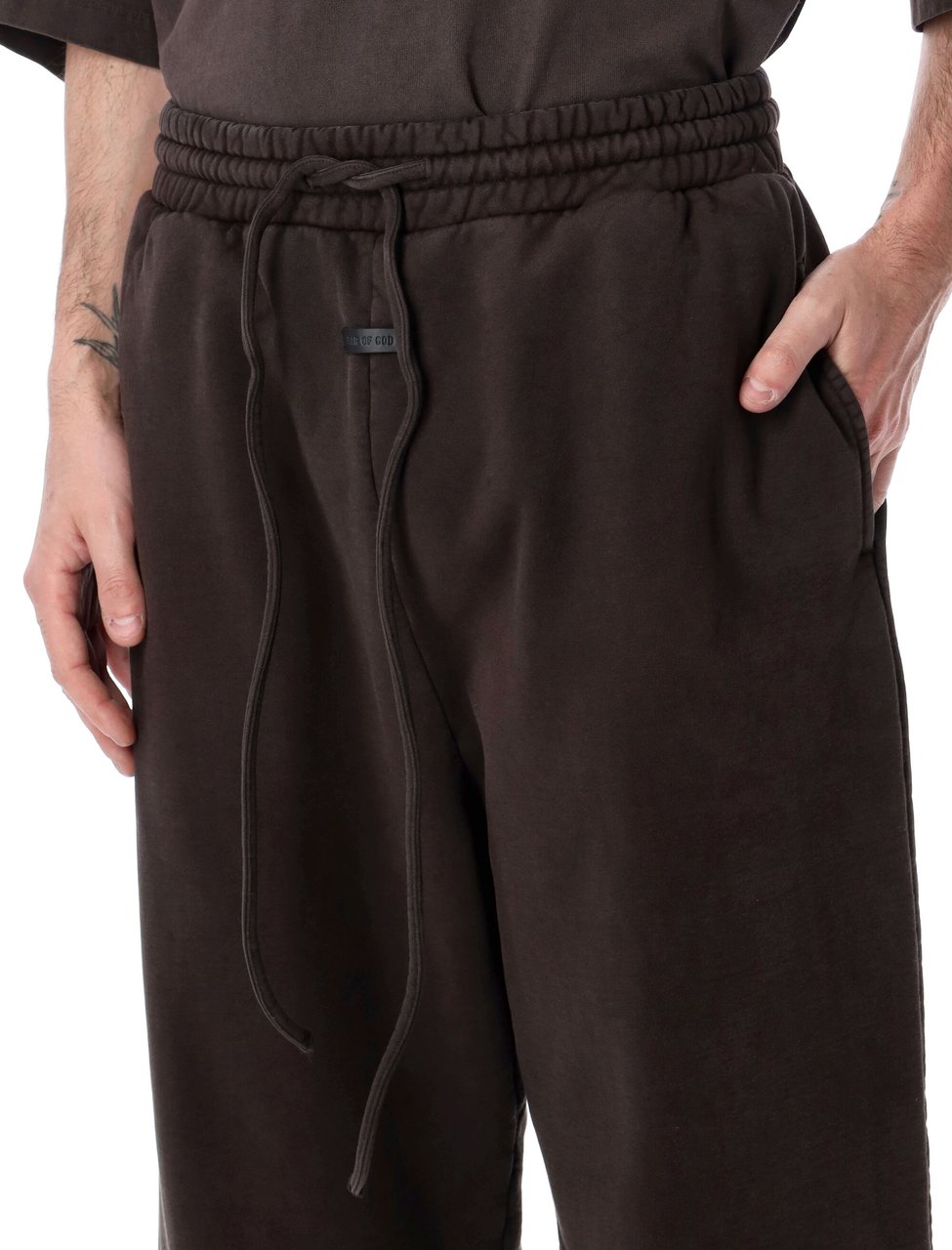 Fear of God Wide Leg Jogging Dark Brown Bruin