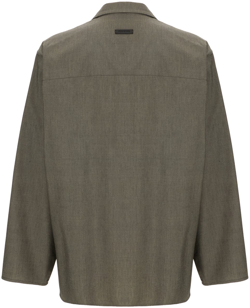 Fear of God Fear Of God Dark grey cotton blend blazer Grijs