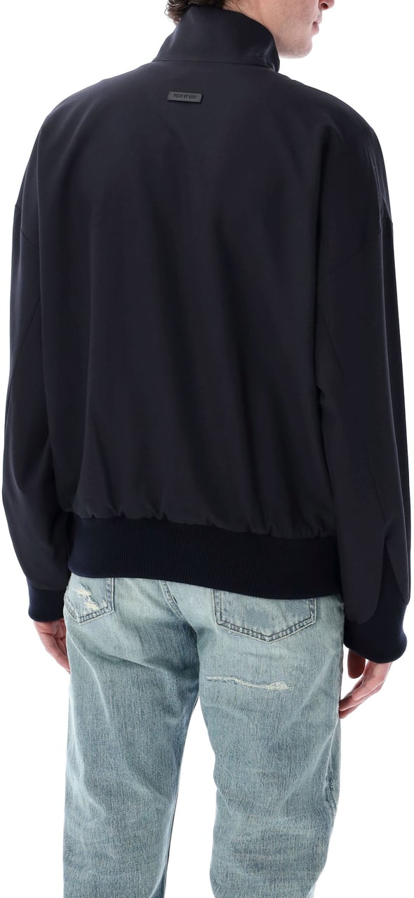 Fear of God High Neck Track Jacket Blu Blauw