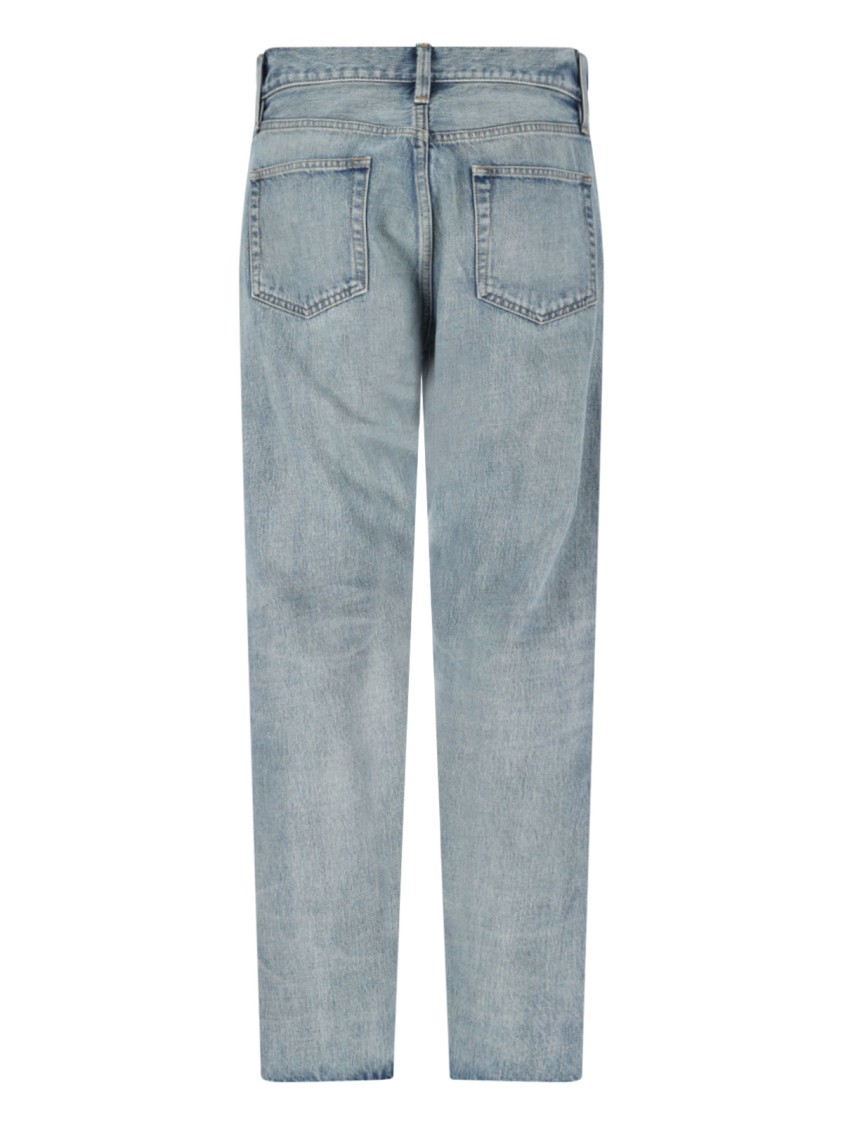 Fear of God Straight Jeans – Light Blue Blauw