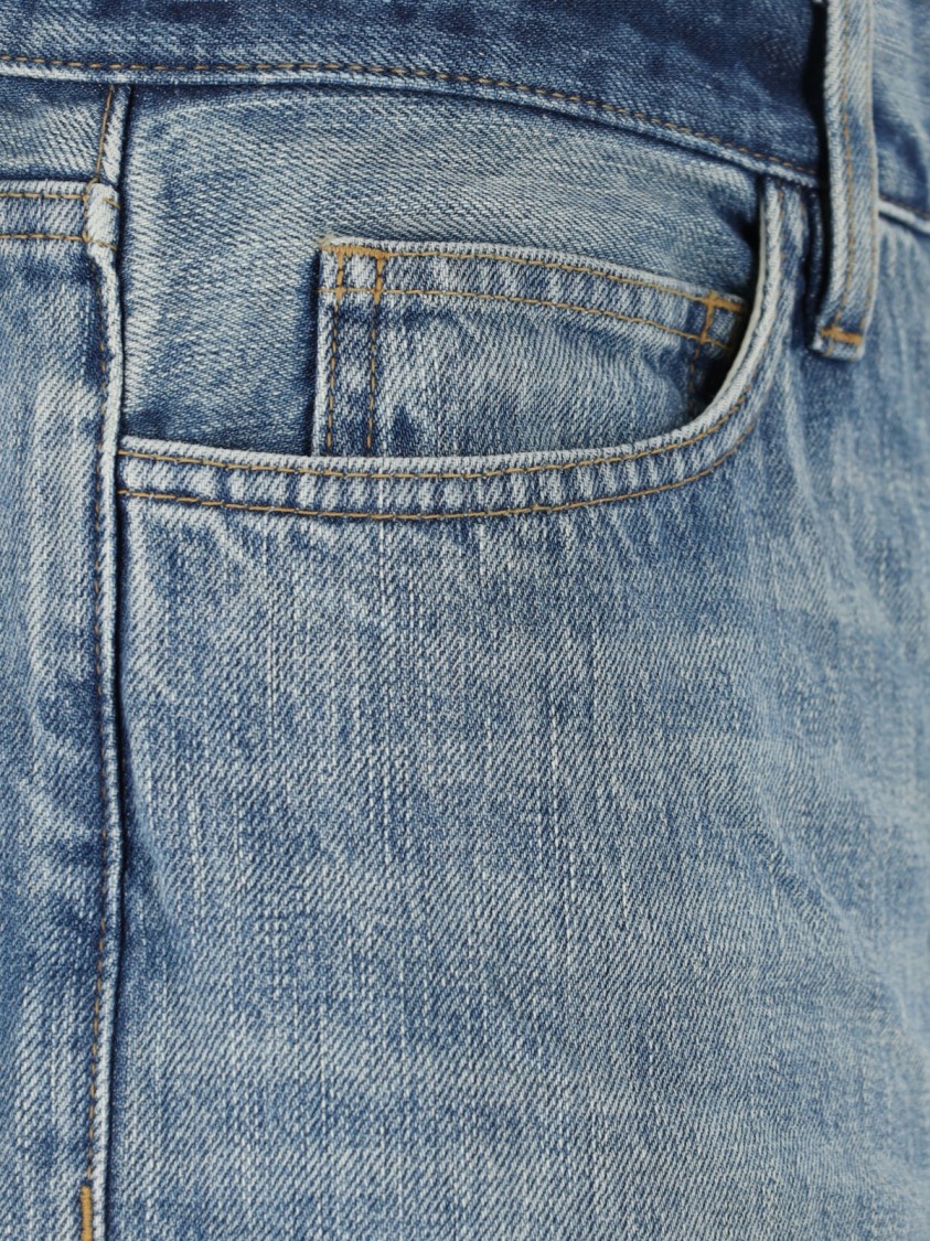 Fear of God Straight Jeans – Light Blue Blauw