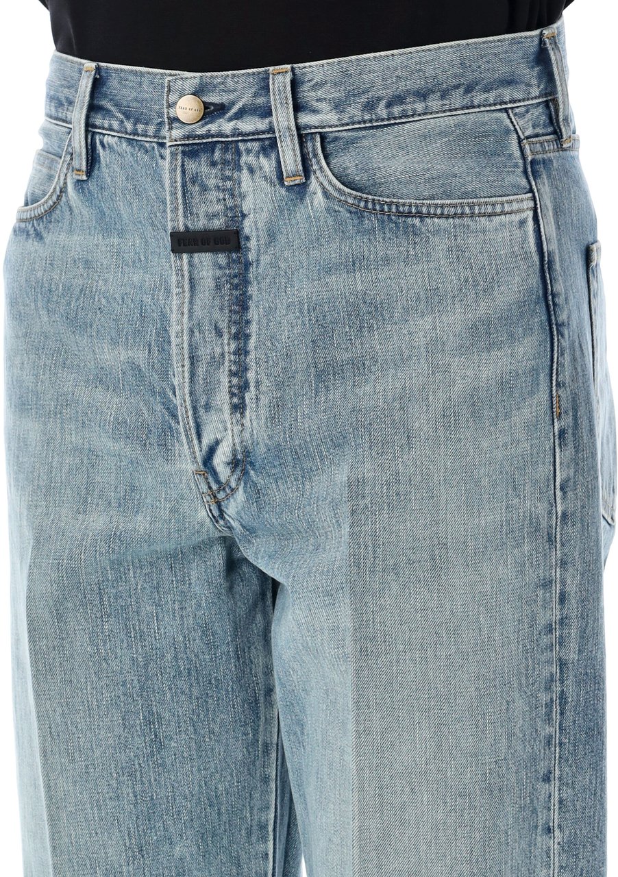 Fear of God 80s 5 pockets Jean Blauw