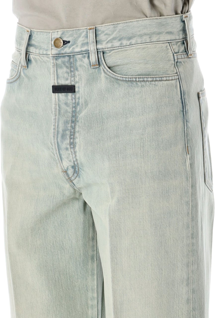 Fear of God 80s 5 pockets Jean Blauw