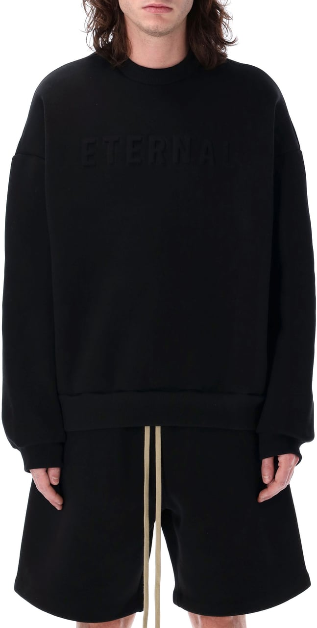 Fear of God Crew Neck Eternal Nero Zwart