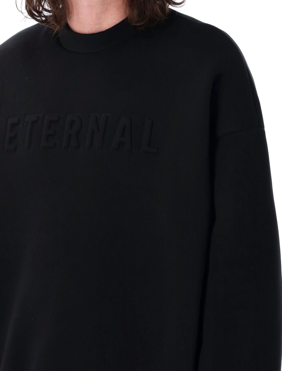 Fear of God Crew Neck Eternal Nero Zwart