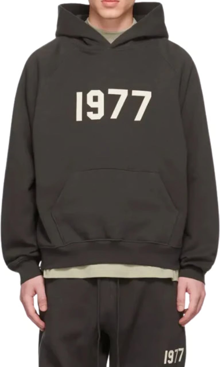 Fear of God Fear of God ESSENTIALS 1977 Iron Black Full Set Zwart